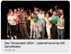 Das Tanzprojekt 2024 - LebensFreund by DIK Danstheater 